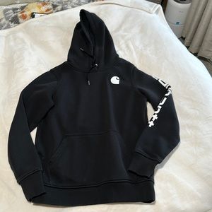 Carhart women’s black small hoodie